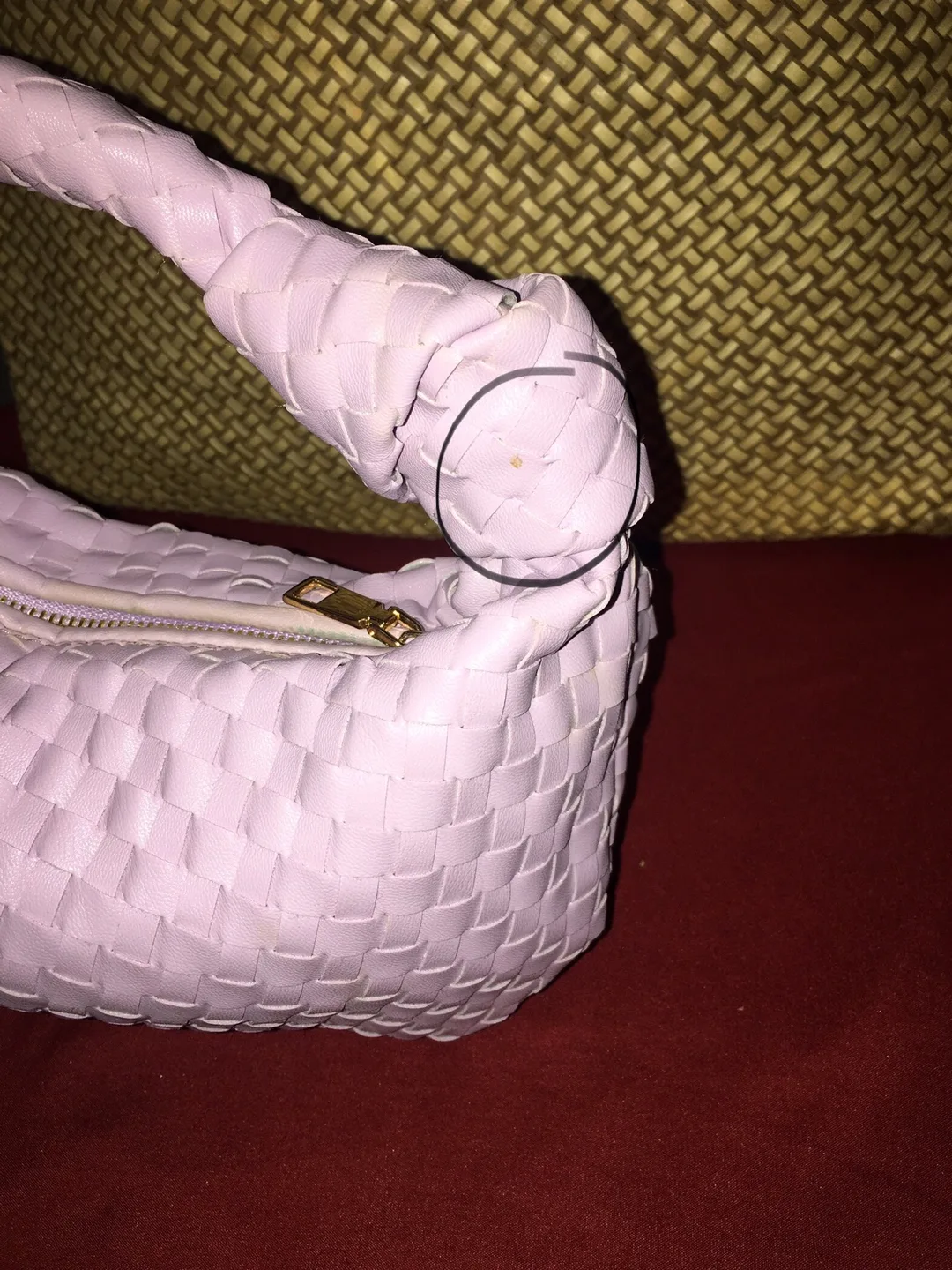 Lilac Woven Knot Bag image indicator(2)