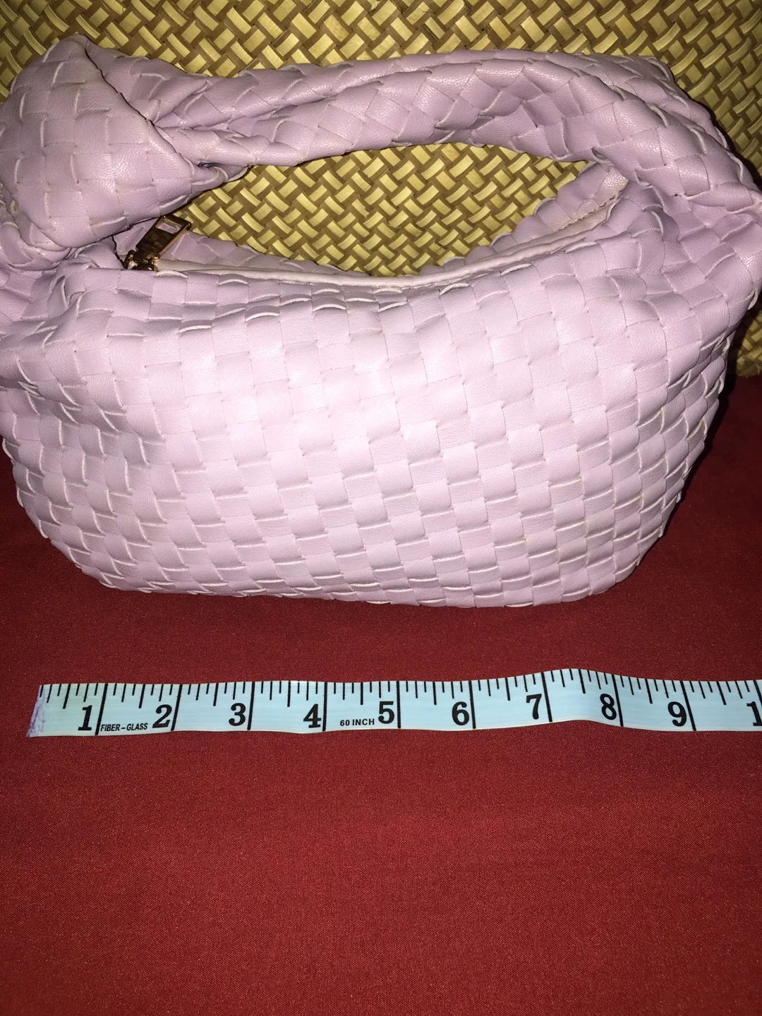 Lilac Woven Knot Bag image indicator(5)