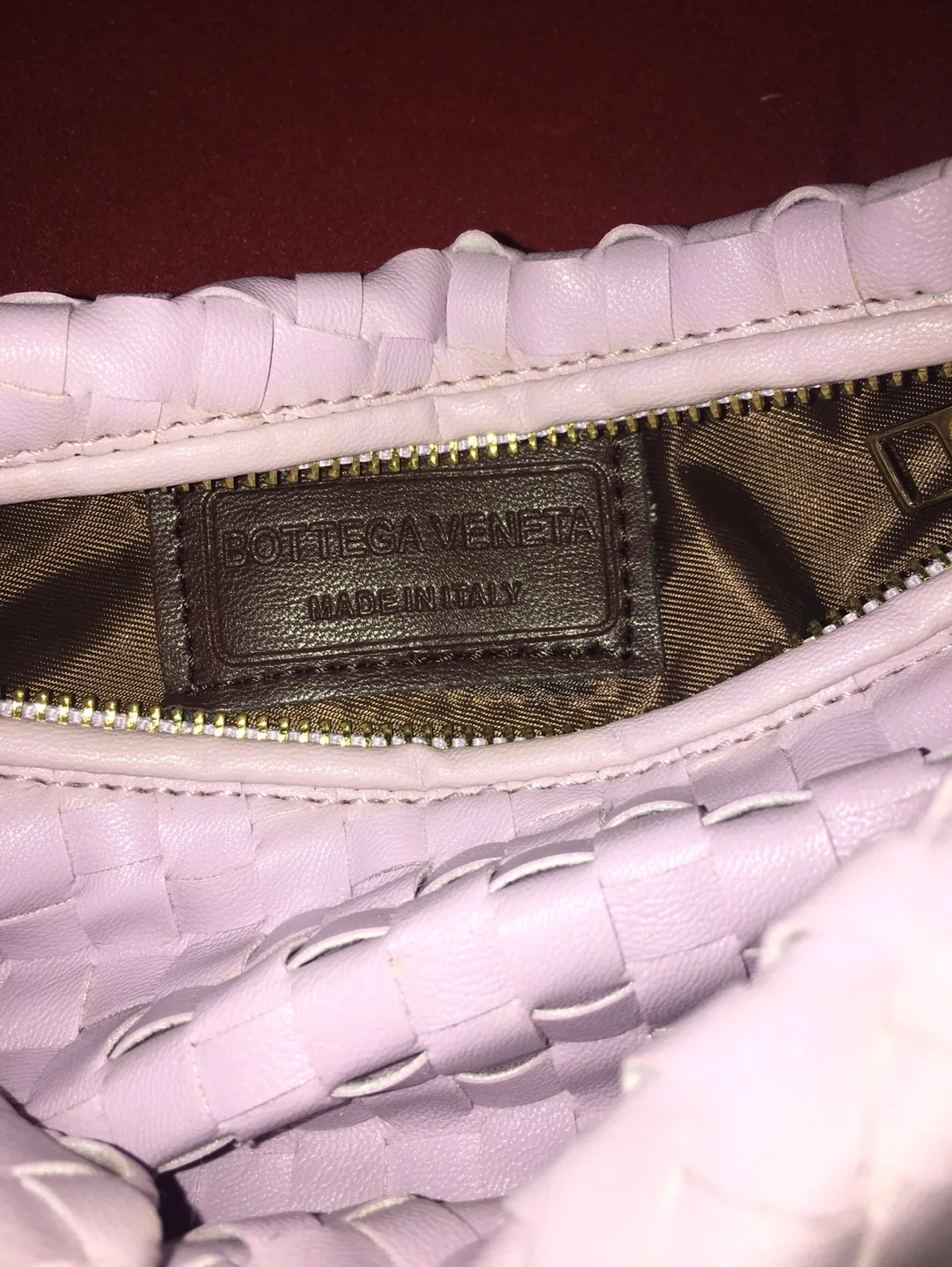 Lilac Woven Knot Bag image indicator(6)