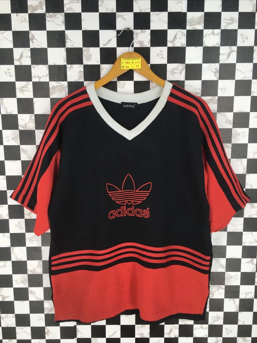 Adidas Black & Red T-Shirt thumbnail