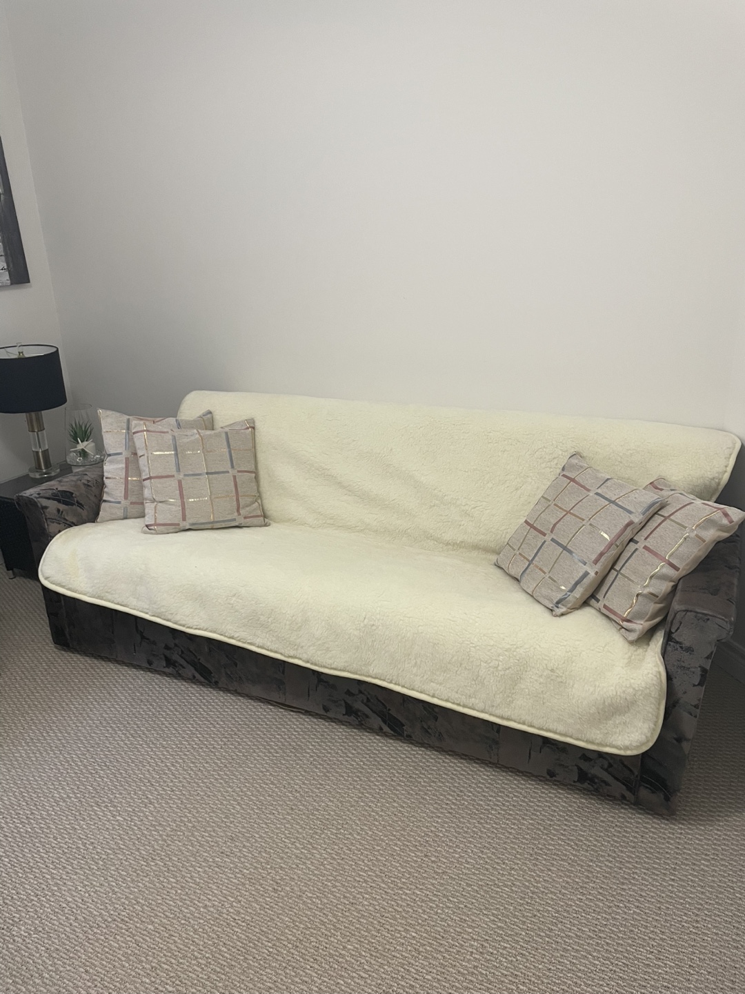 Pull-Out Sofa Bed with Storage
