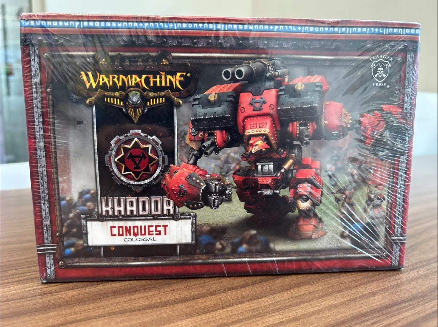 Warmachine Khador Conquest Colossal Miniature thumbnail