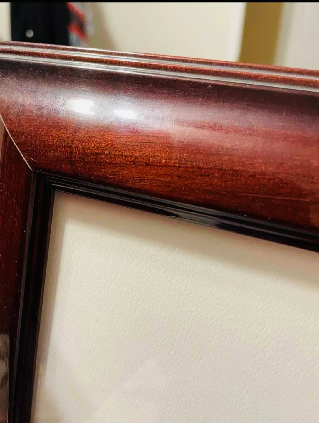 Gorgeous mahogany signed & dated landscape print image indicator(2)