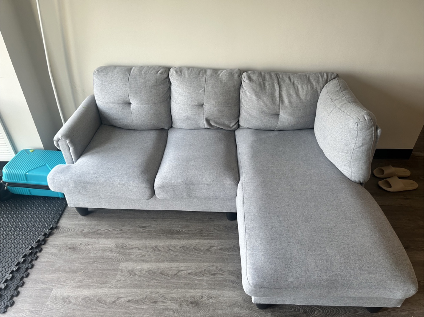 Gray Sectional Sofa