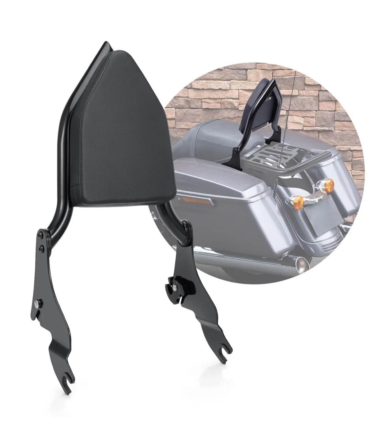 Aferrizu Detachable Sissy Bar for Harley - New thumbnail