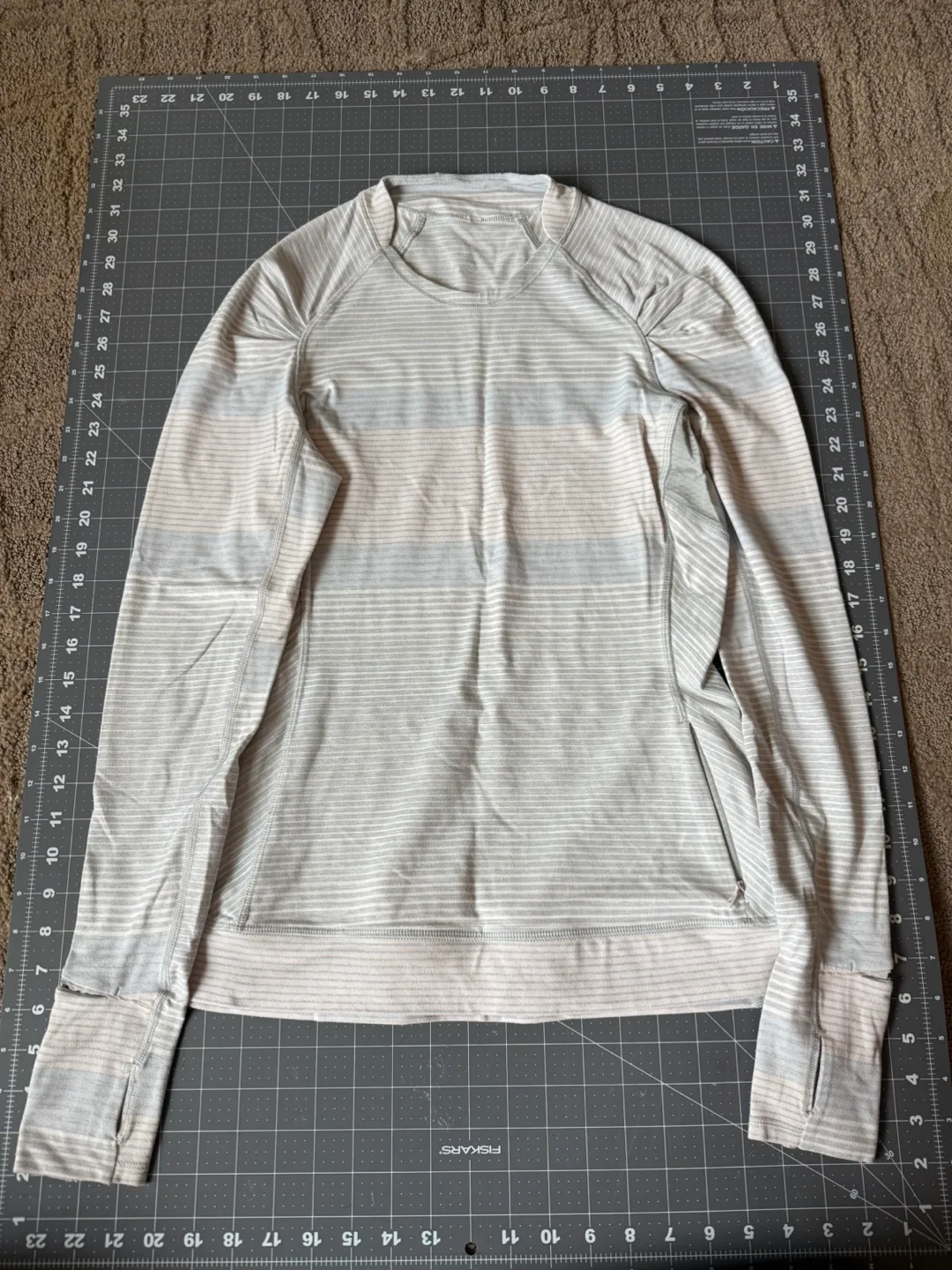 Lululemon Striped Long Sleeve Top thumbnail