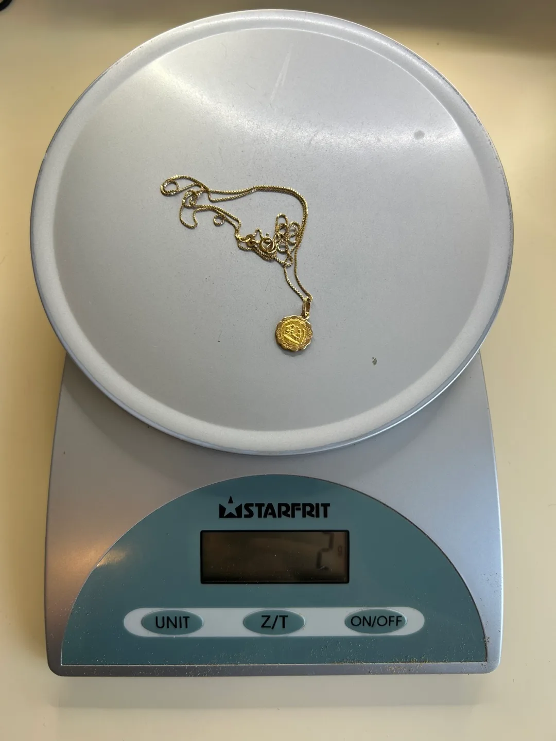 14K Gold Italy Pendant Necklace image indicator(5)