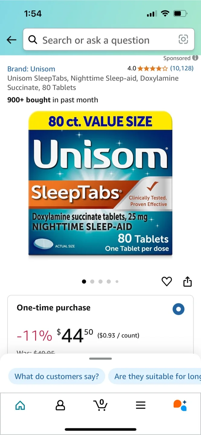 Unison SleepTabs, 80 count image indicator(4)