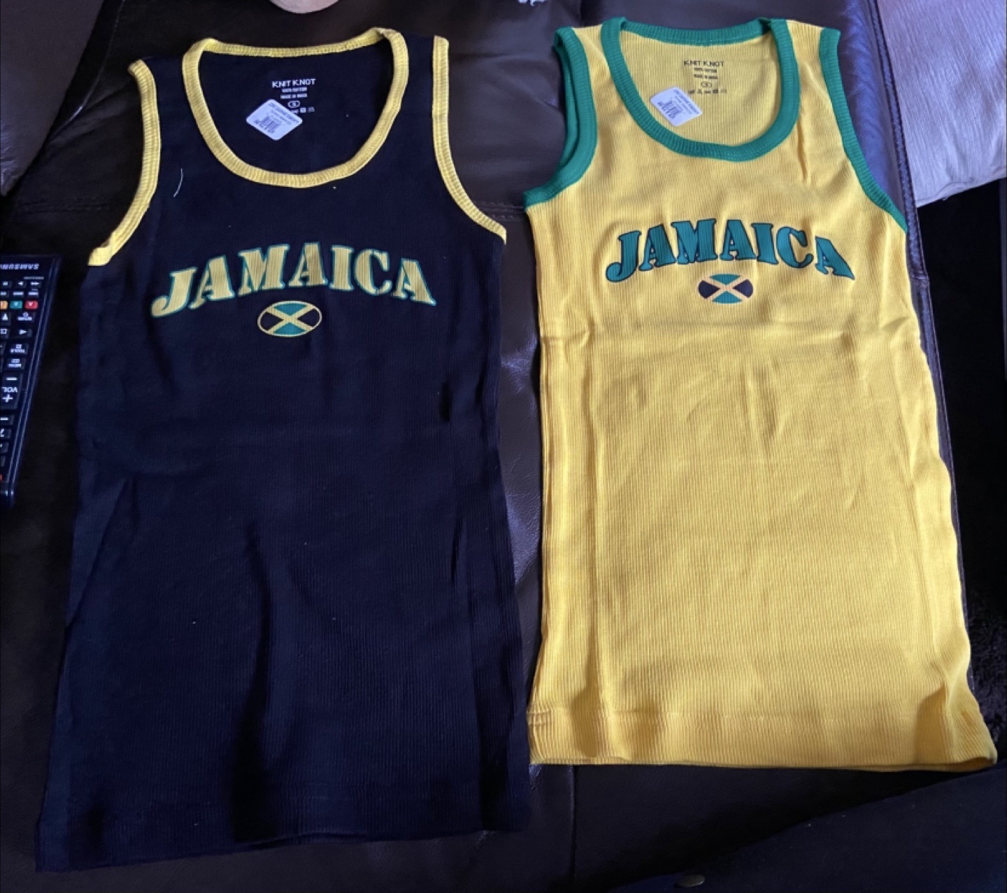 Knit Knot Jamaica Tank Top Set - Size S