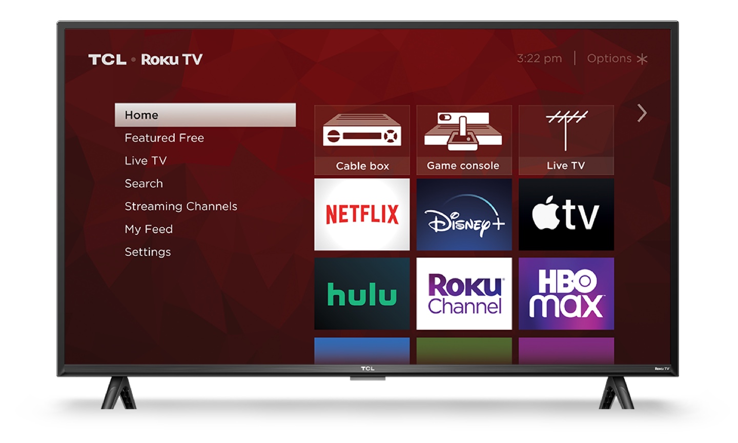 TCL 32" Class 3-Series Roku Smart TV