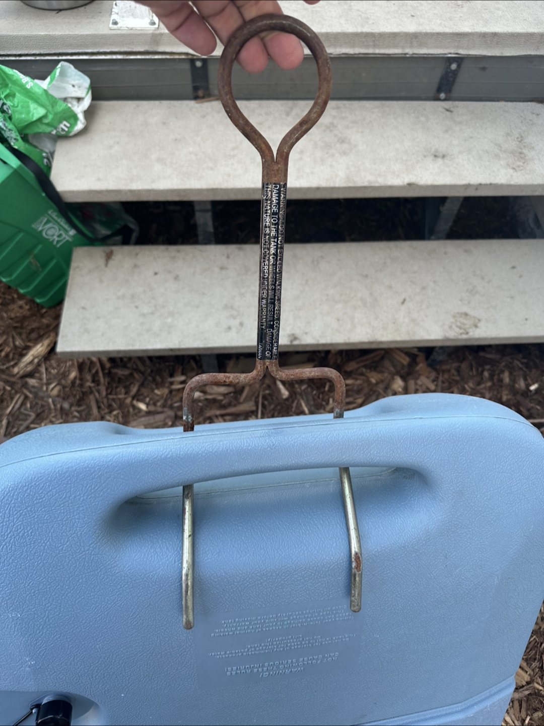 tote-n-stor portable RV waste water tank - photo 4