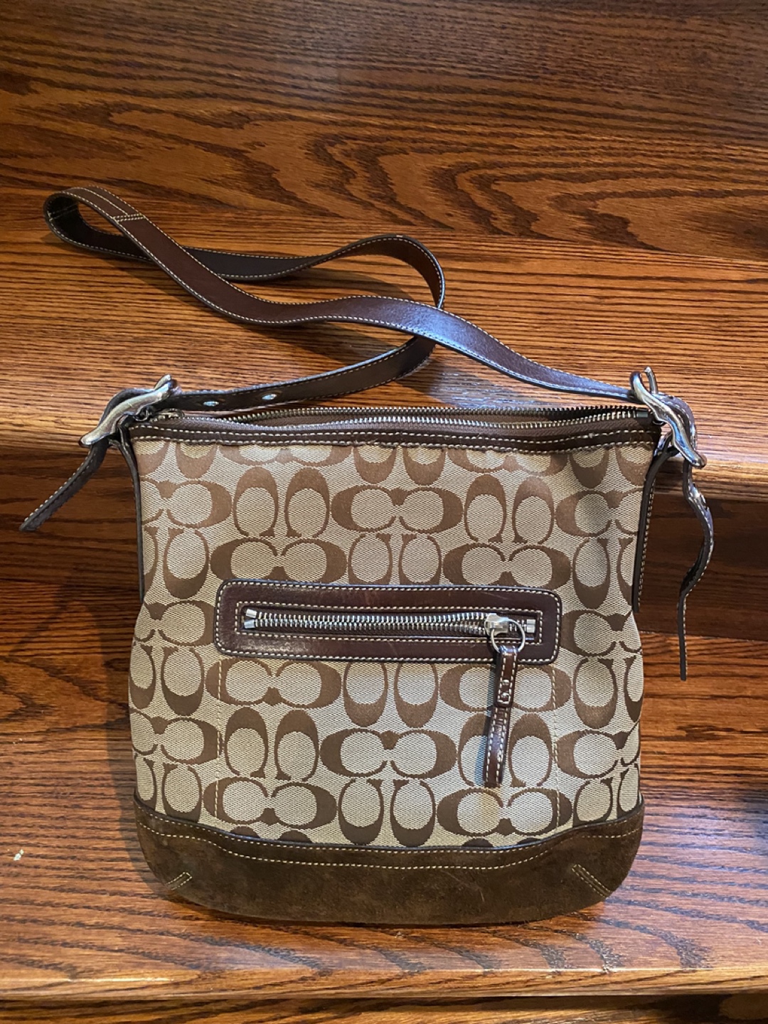 Coach Signature Canvas Crossbody Bag