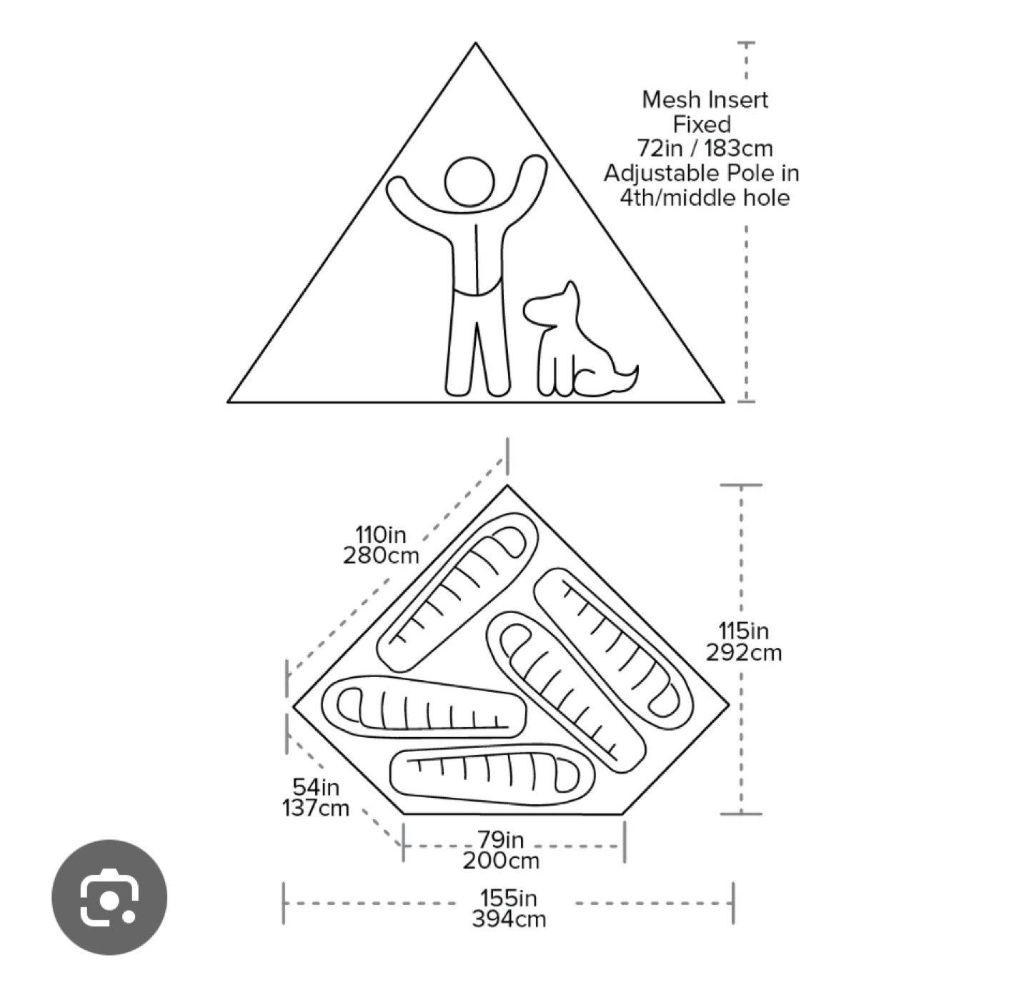 Big Agnes Gold Camp 5 UL Tent - photo 2