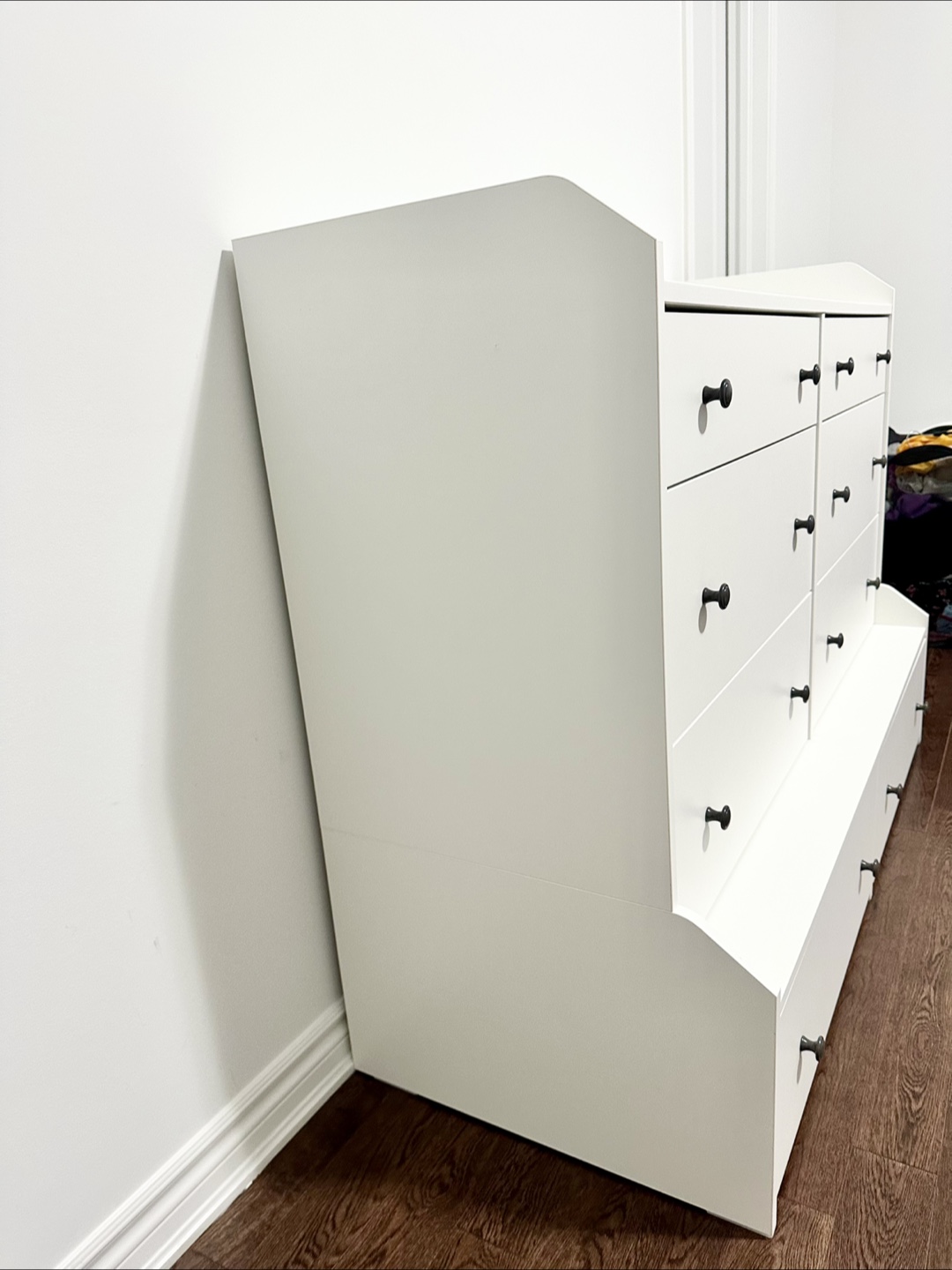 HAUGA 8 drawer Dresser - White - photo 5