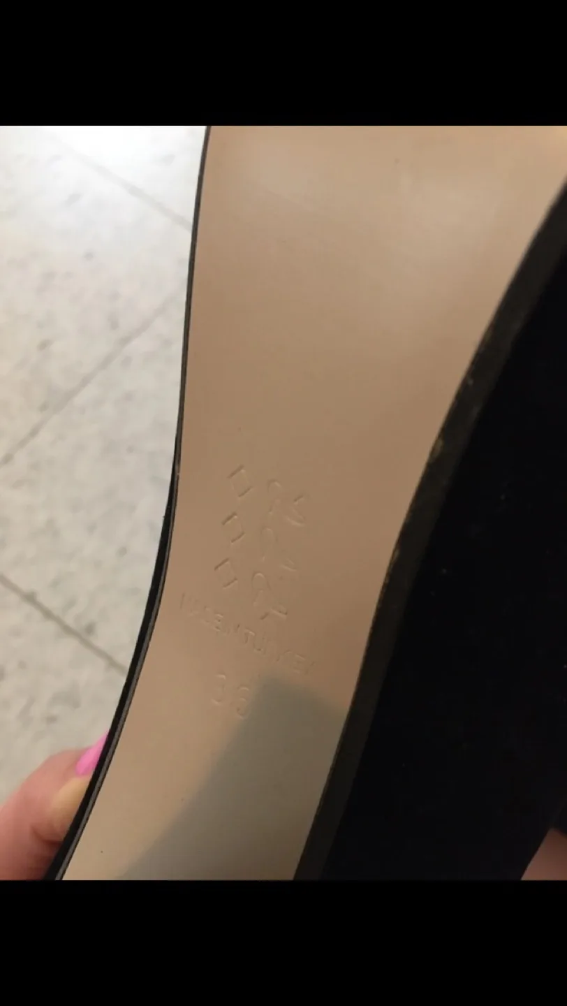 Matto Black Heels - Size 6 image indicator(4)