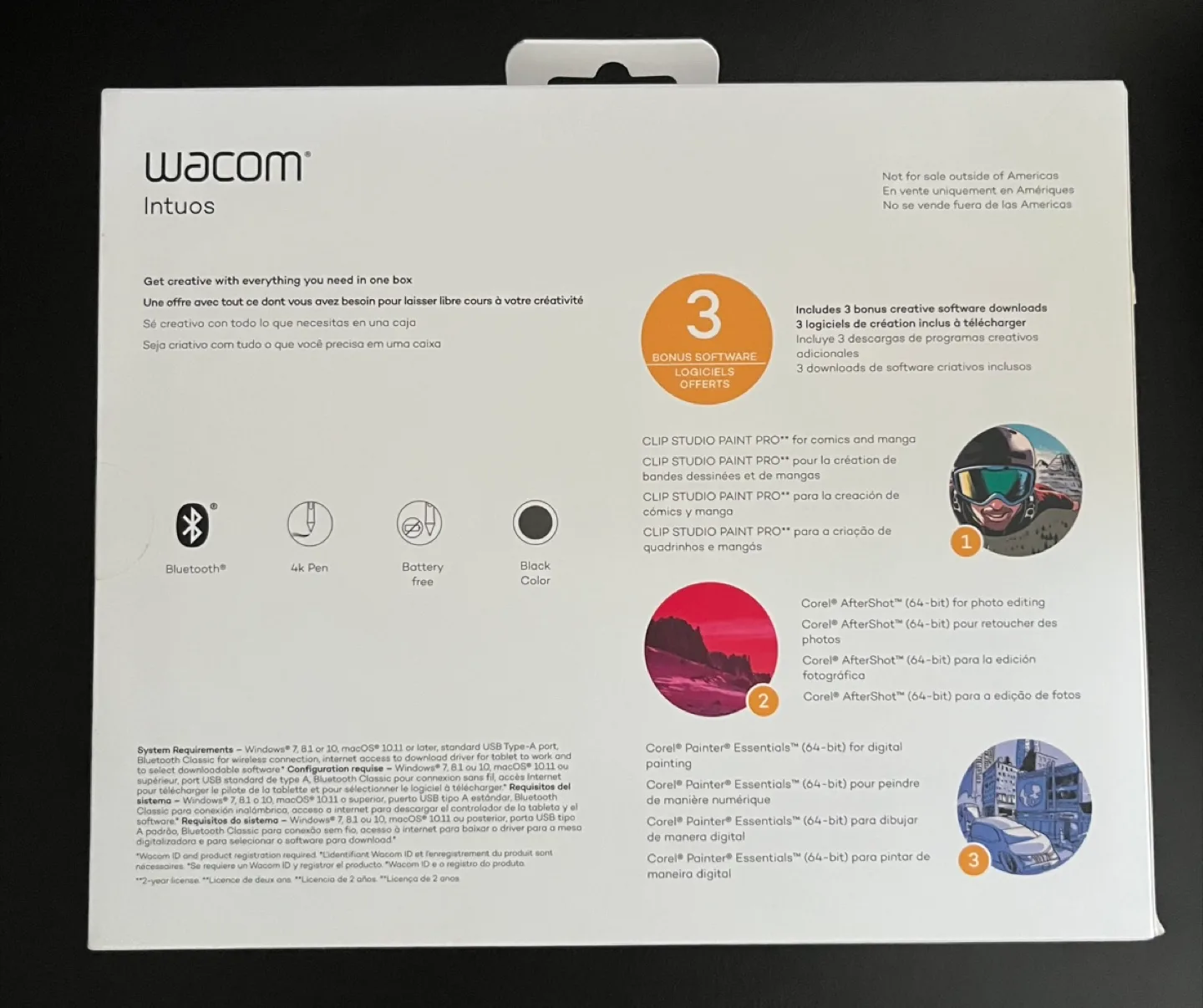 Wacom Intuos Creative Pen Tablet - New in Box! image indicator(2)