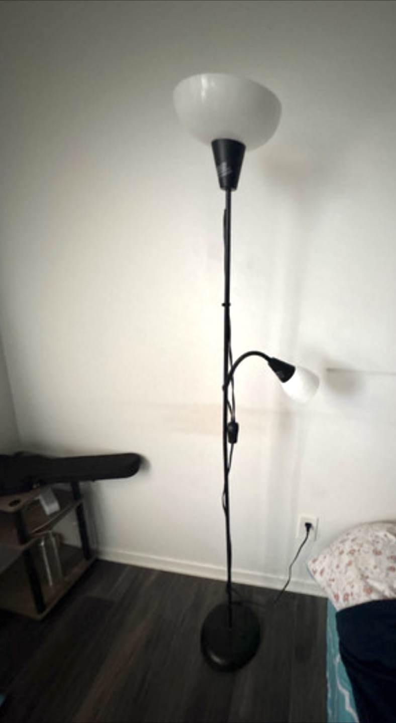 IKEA Floor Lamp with Reading Light