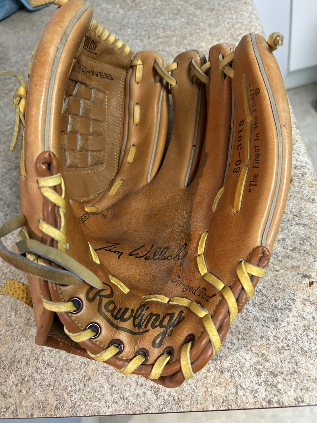 Rawlings Tim Wallach Baseball Glove - photo 3