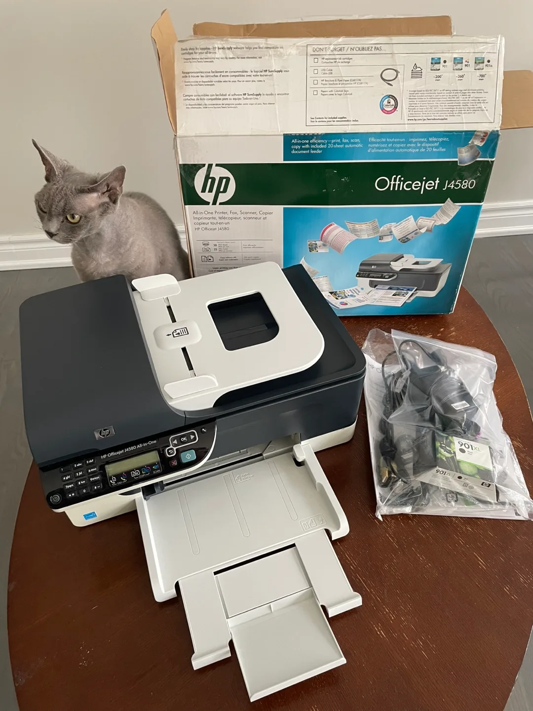 HP Officejet J4580 All-in-One Printer image indicator(3)