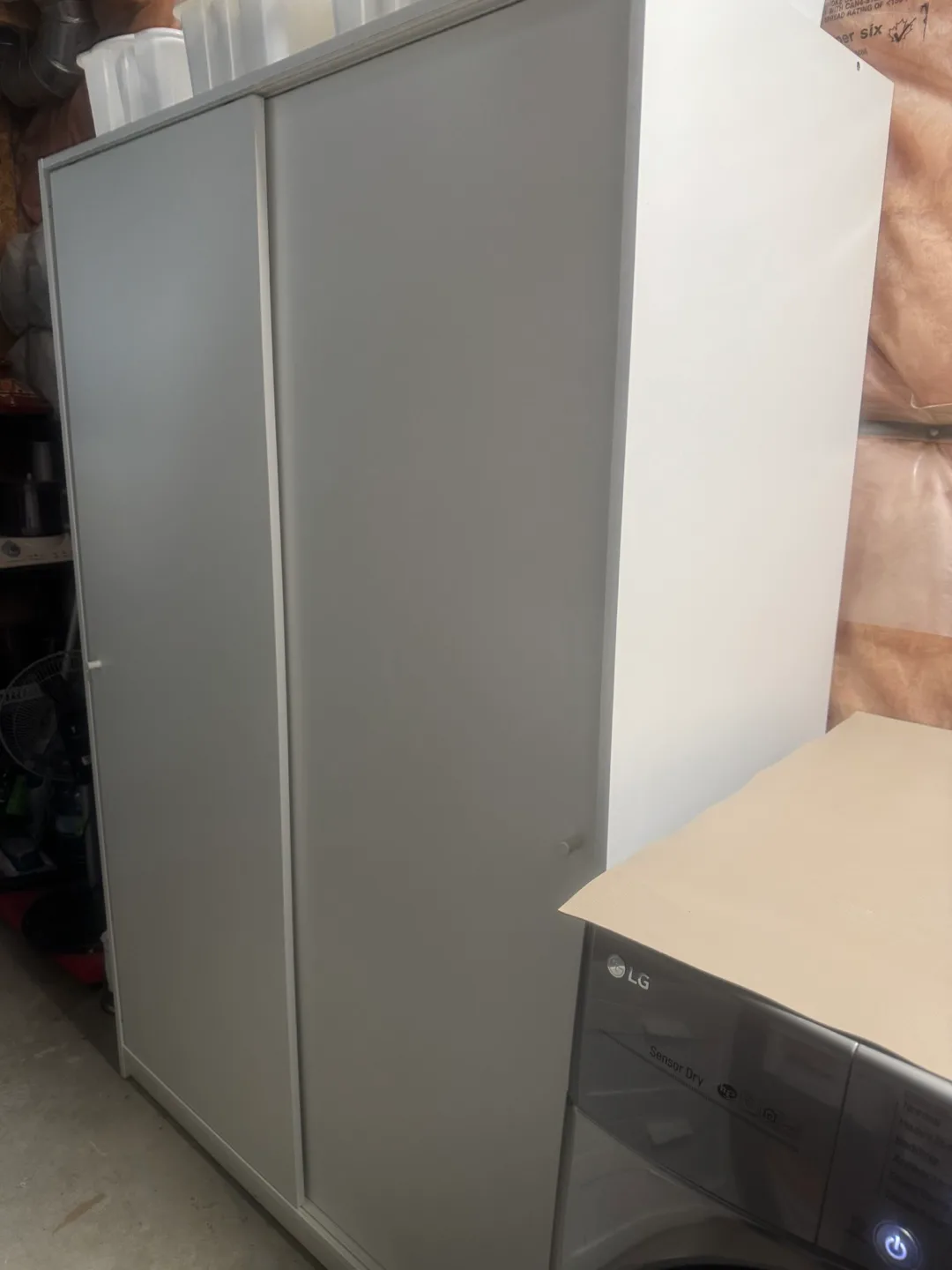 White Wardrobe with Sliding Doors thumbnail