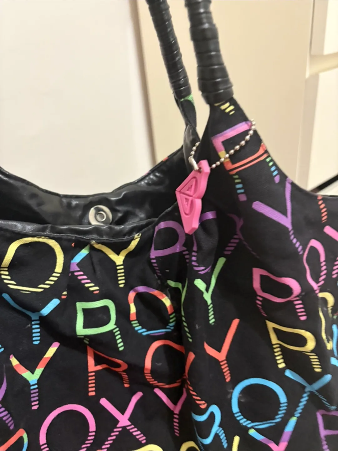 Roxy Black Tote Bag image indicator(2)