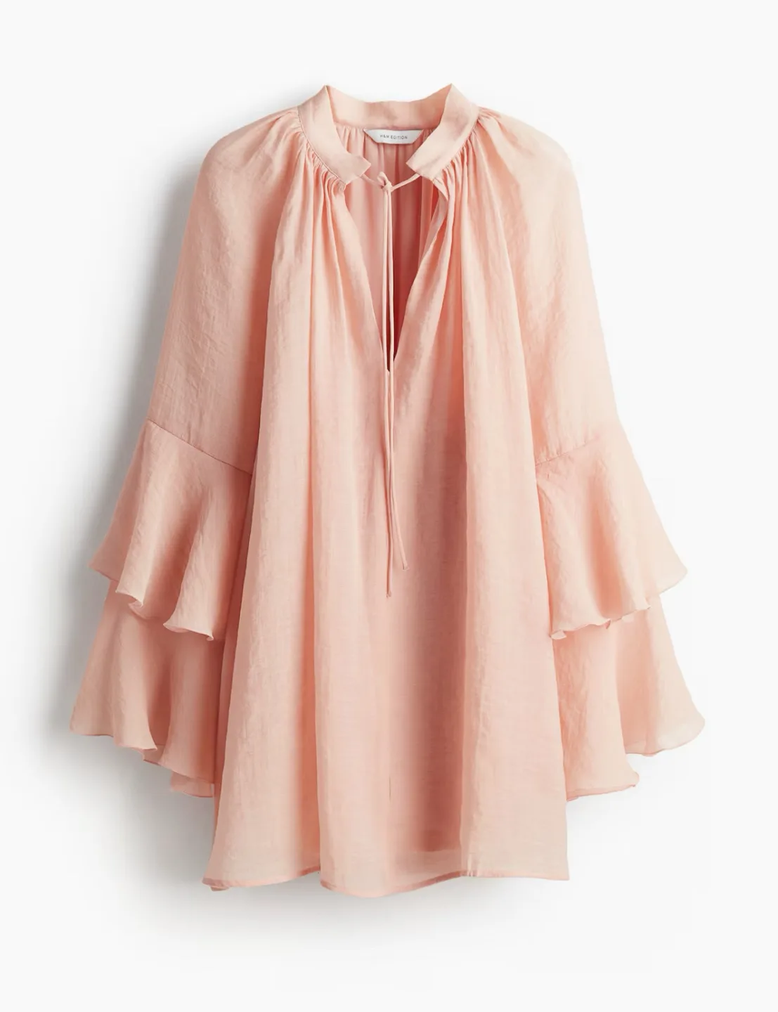 H&M Blouse with Bell Sleeves size L thumbnail