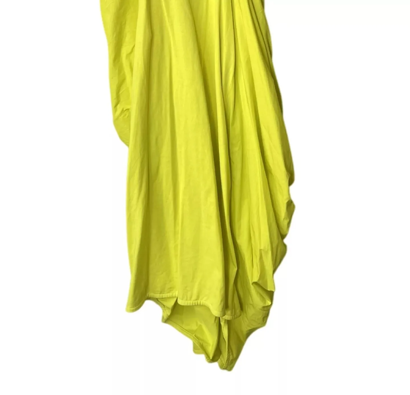 Neon Yellow Zara knotted Dress S image indicator(8)