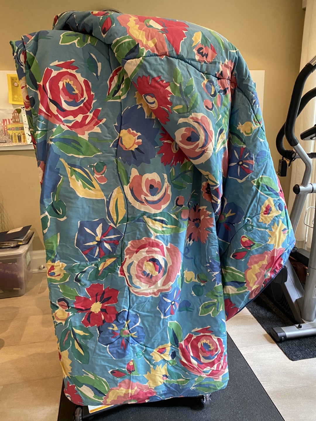 Floral Print comforter