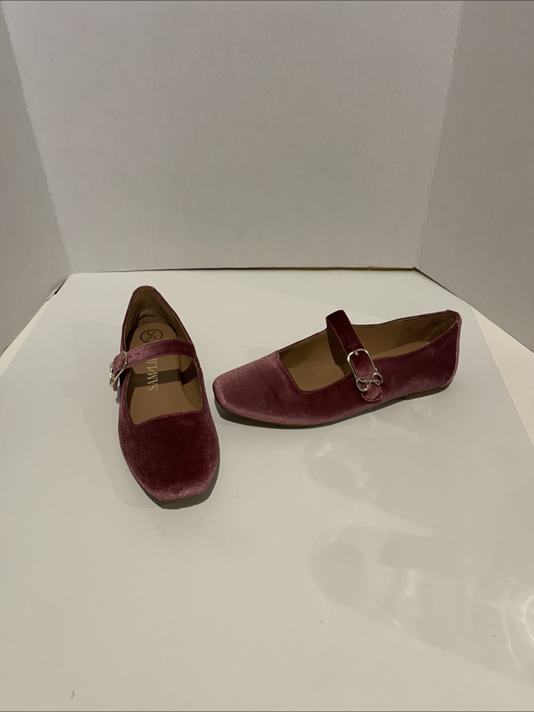 Sam Edelman Velvet Mary Jane Flats