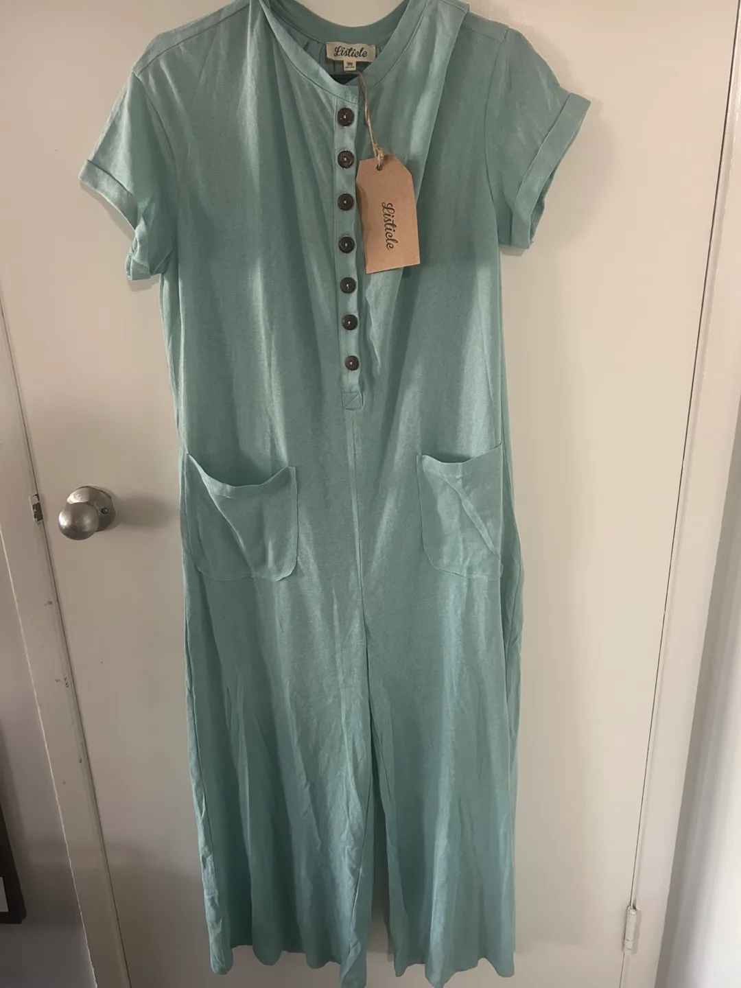 Remi Button Down Wide Leg Jumper thumbnail