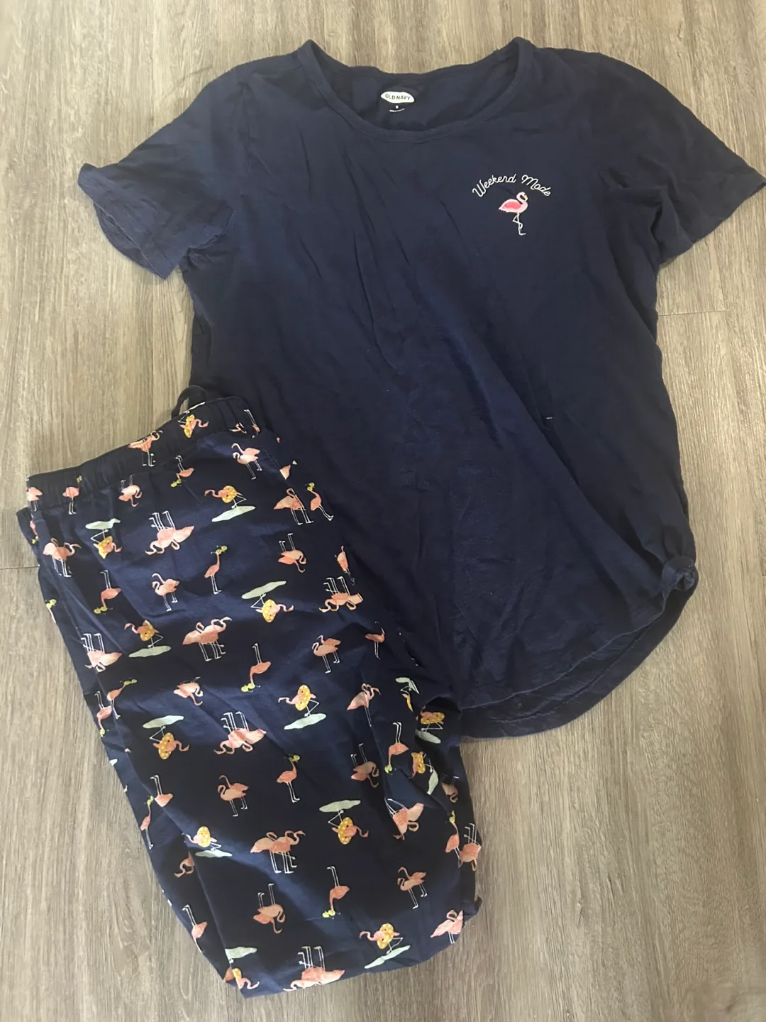 Old Navy Pajama Set - Flamingo Print thumbnail