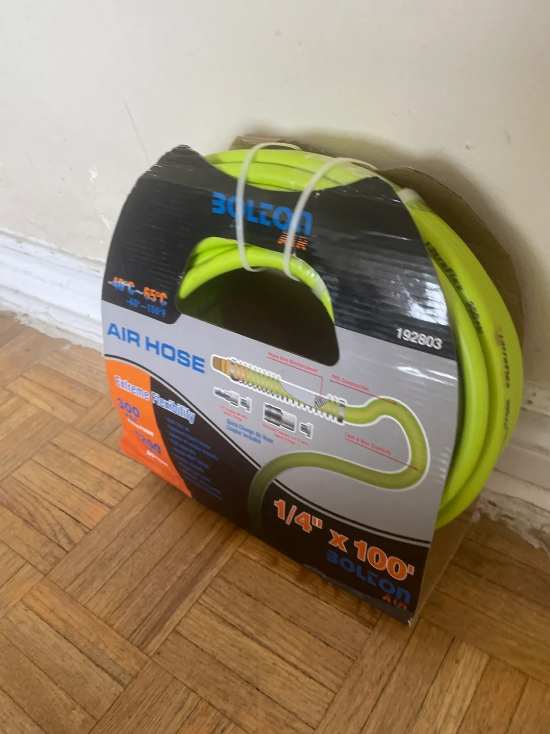 New Bolton Air 1/4" x 100' Air Hose image indicator(2)