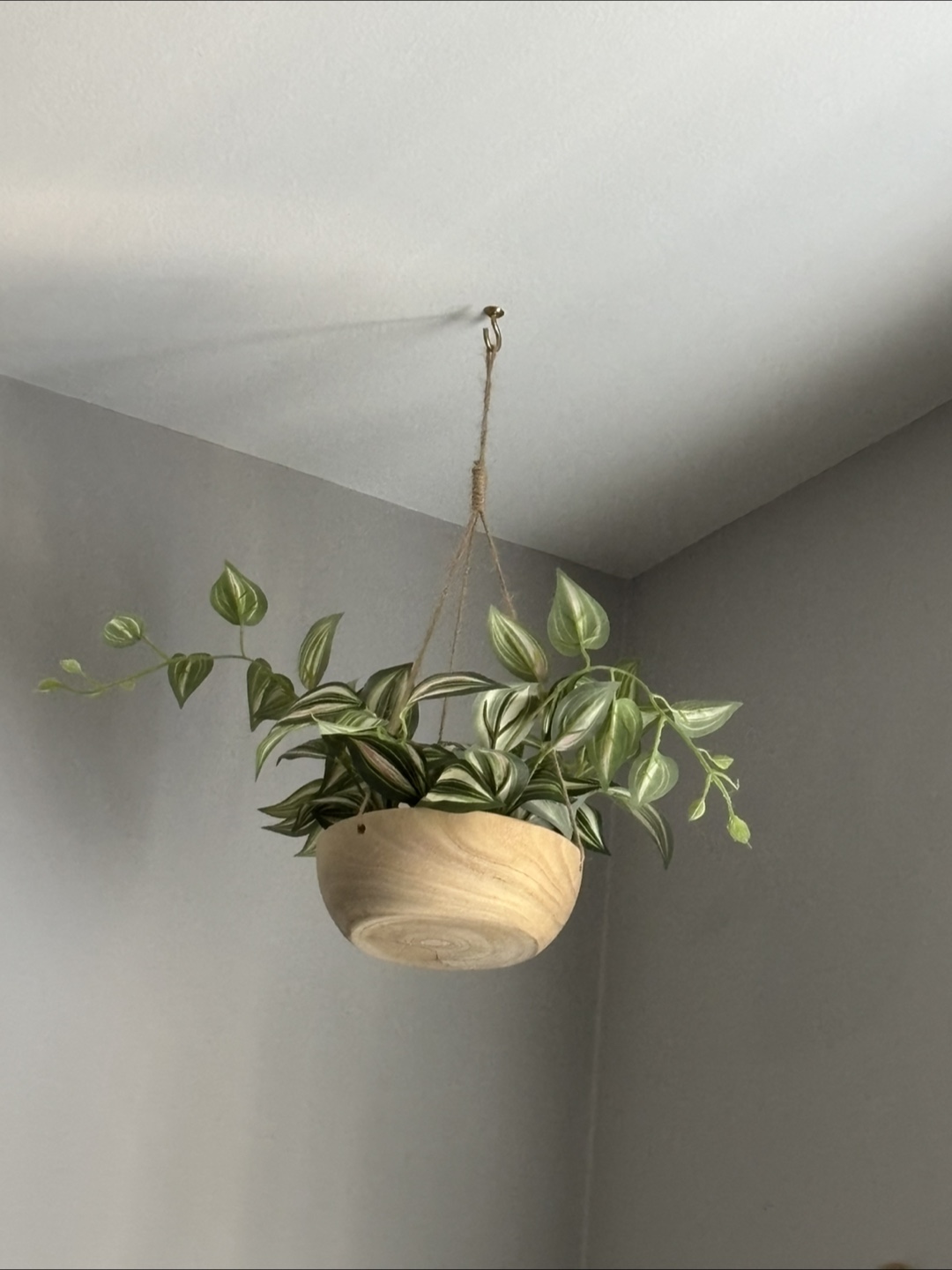 Hanging Planter with Faux Plant - photo 2