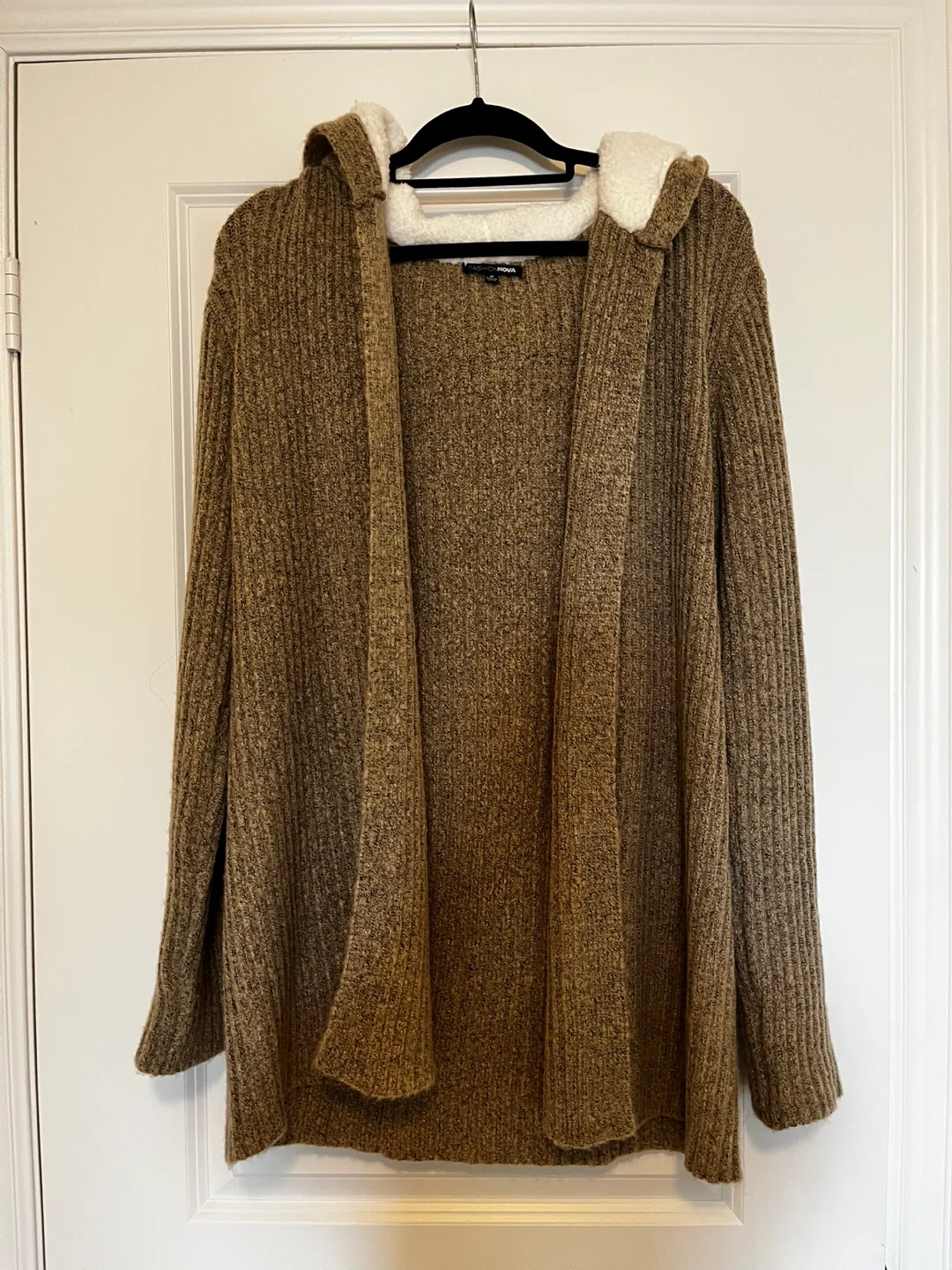 Brown Knit Cardigan thumbnail