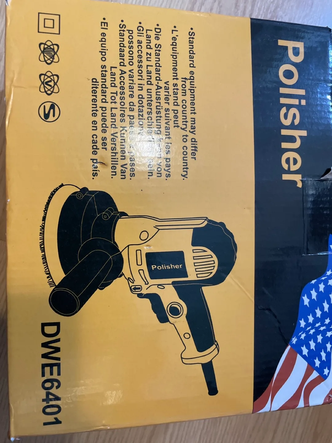 Polisher DWE6401 image indicator(5)