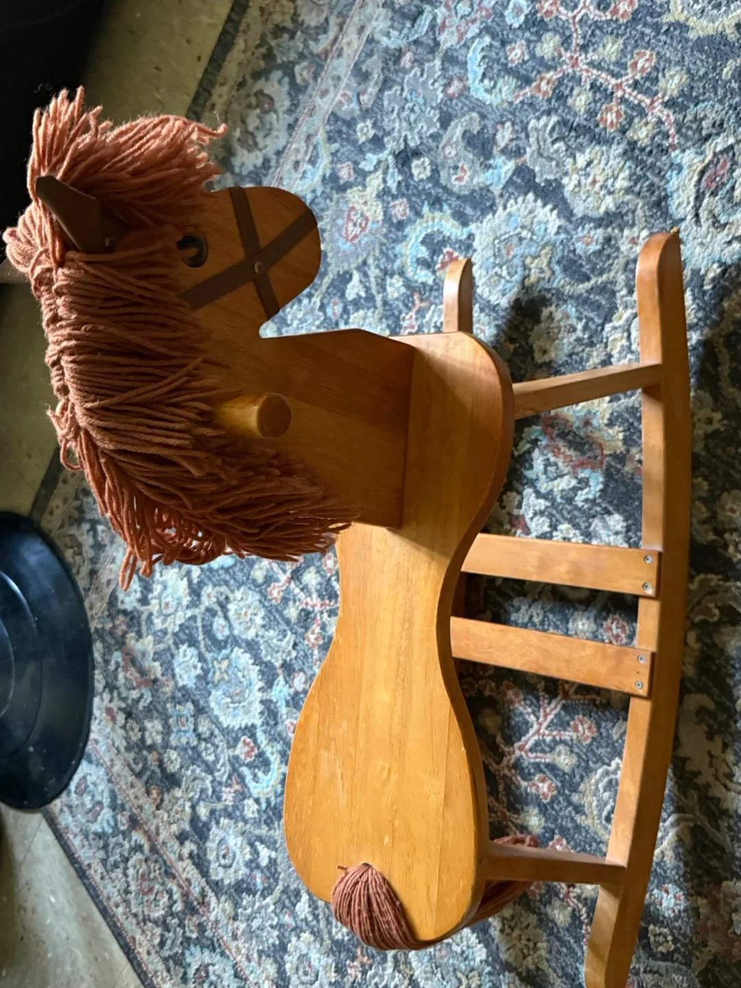 Antique Wooden Rocking Horse great show piece thumbnail