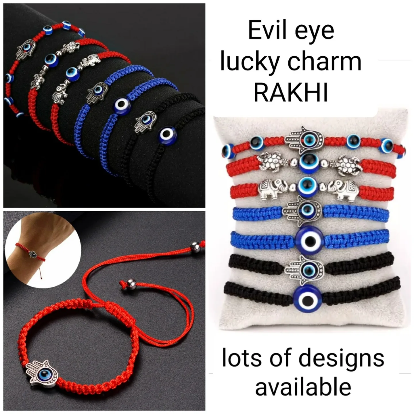 Evil eye Bracelet / Rakhi thumbnail