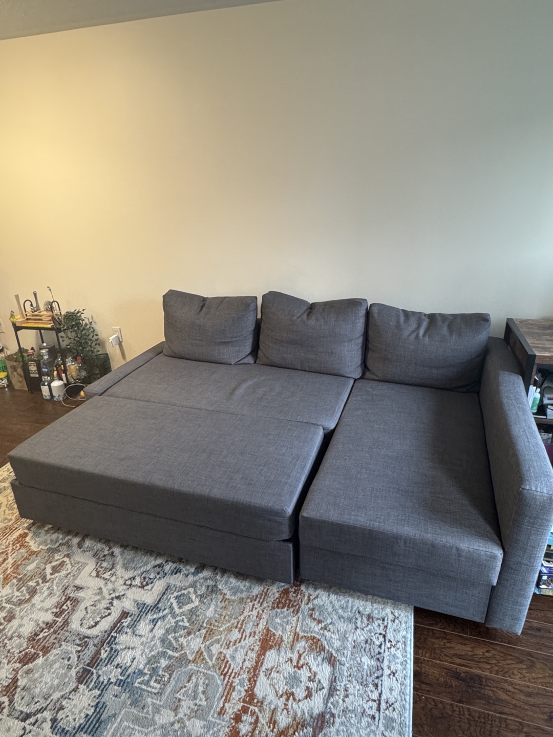 IKEA convertible couch sofa bed - photo 2