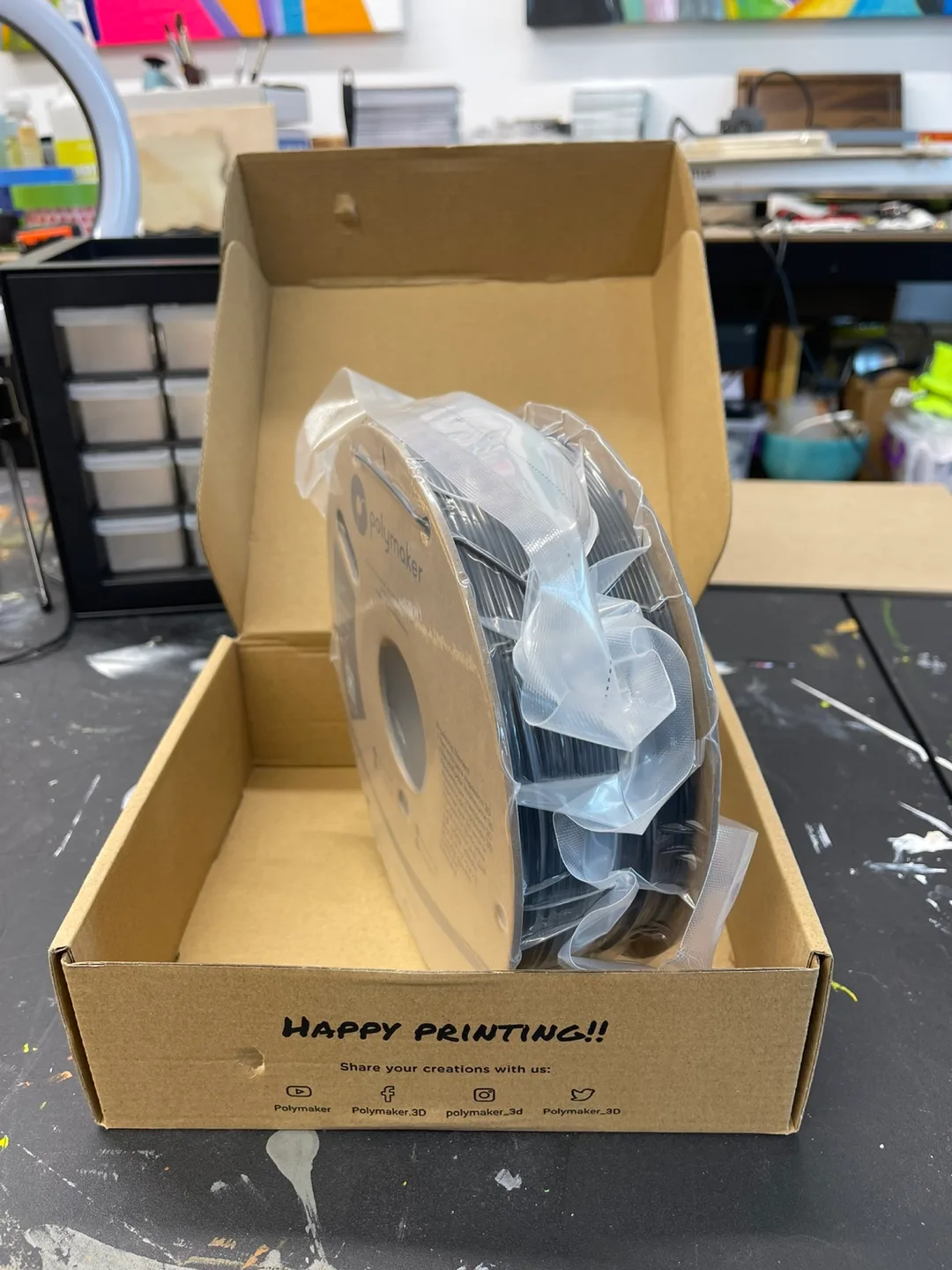 Polymaker PolyLite ABS 3D Printing Filament - Black image indicator(5)