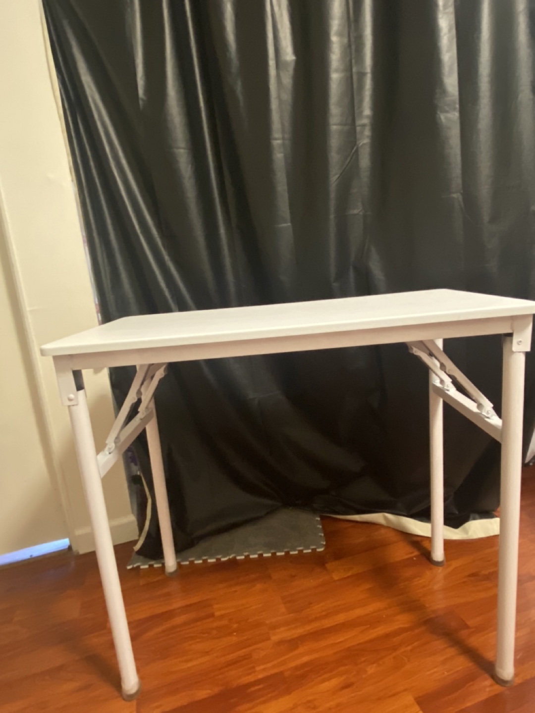 White Folding Table