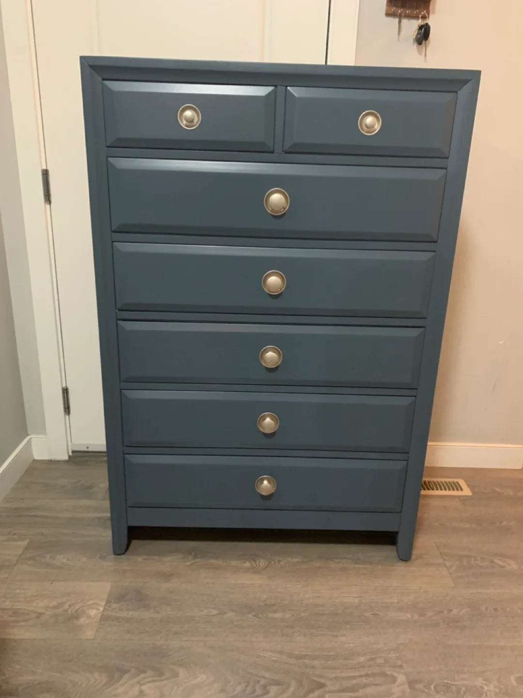 Blue tall Dresser thumbnail