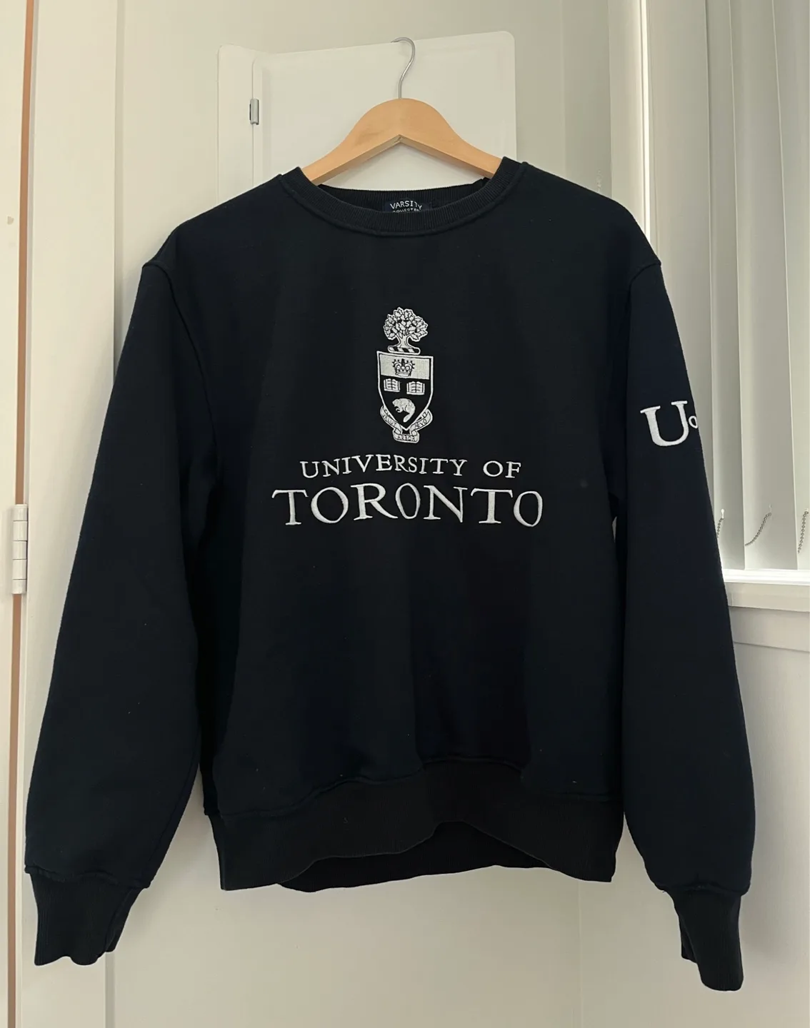 UofT Navy Crewneck Sweater thumbnail