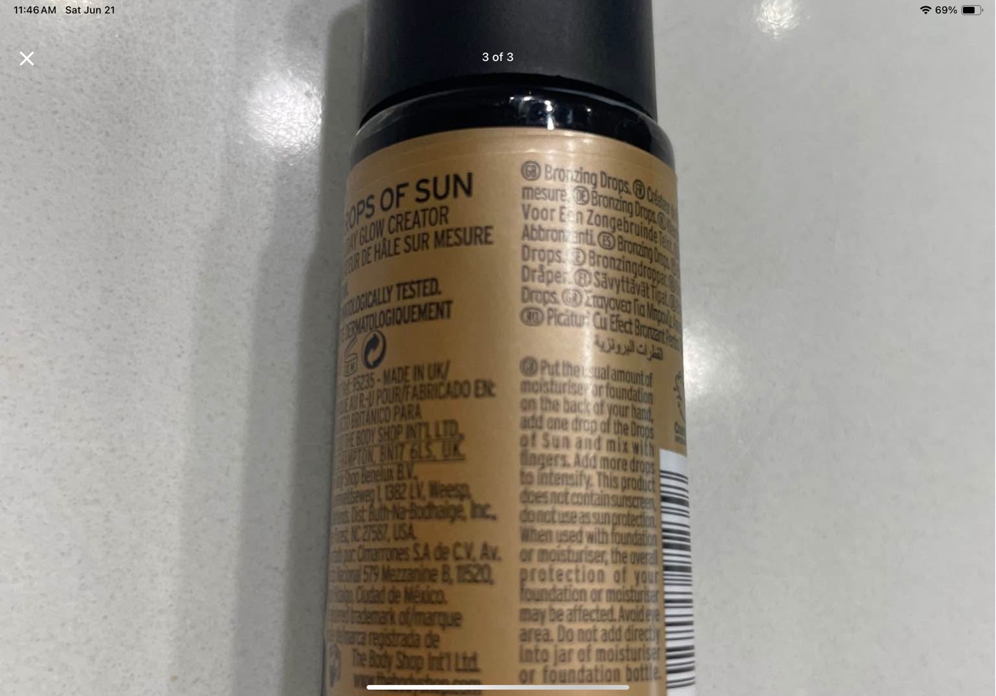 BODY SHOP Drops of Sun tan tint - photo 3