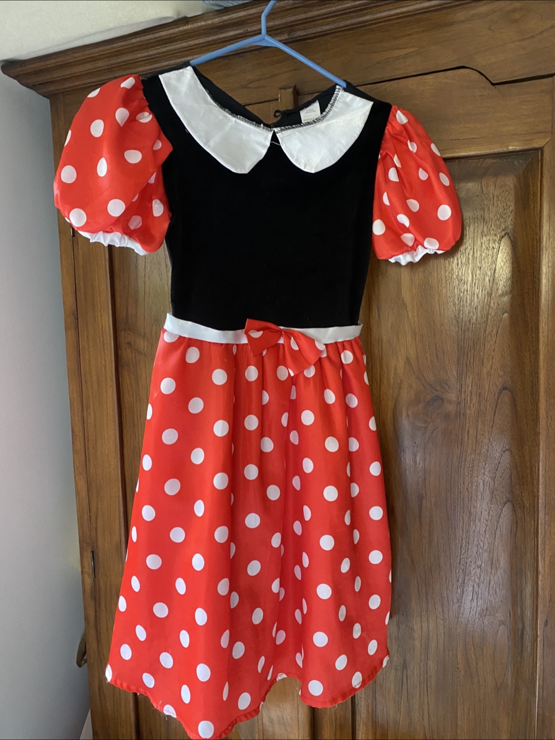 Kids Minnie Mouse Costume - Size Medium (8-10x)