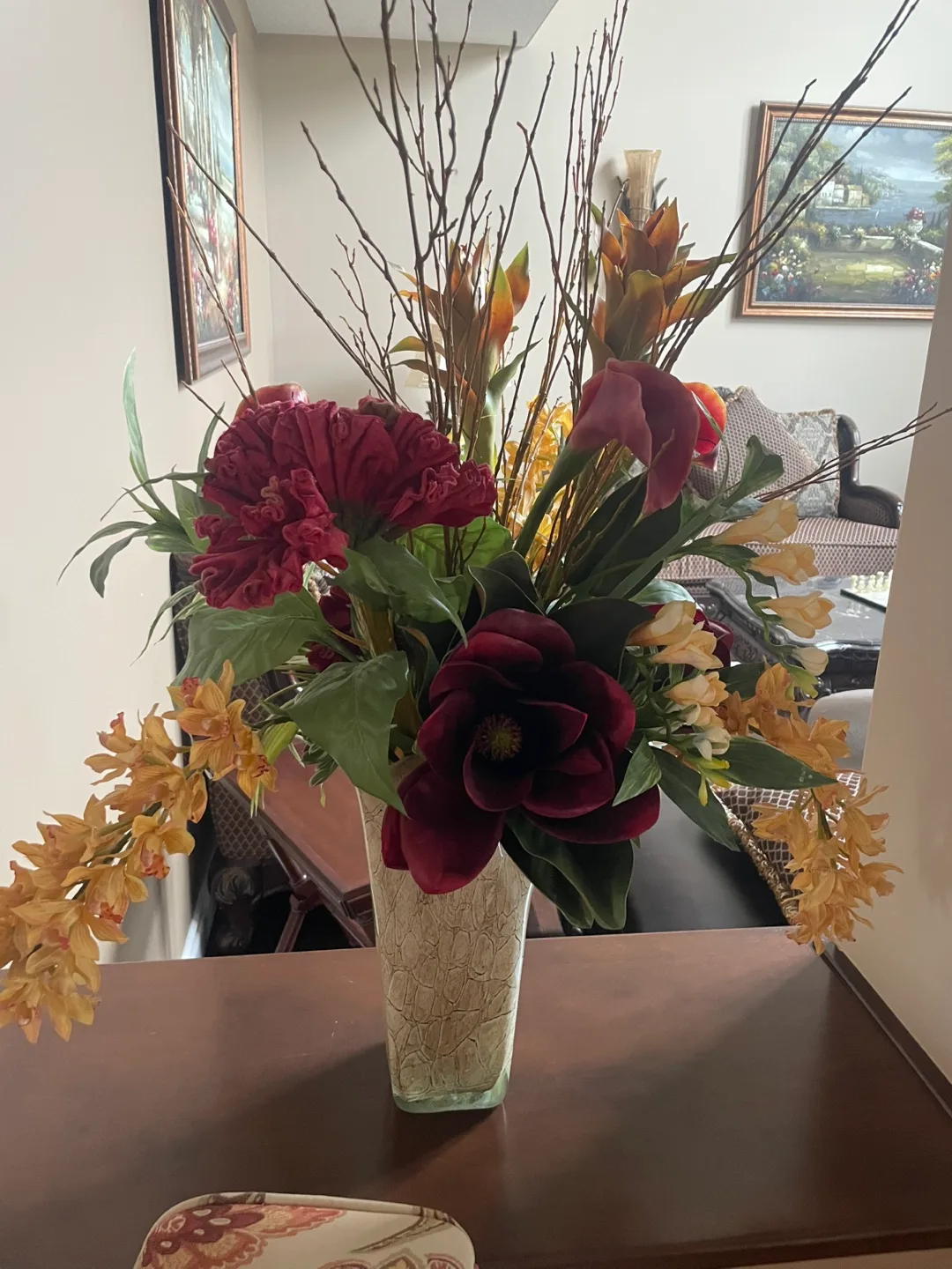 Floral Arrangement with Vase thumbnail