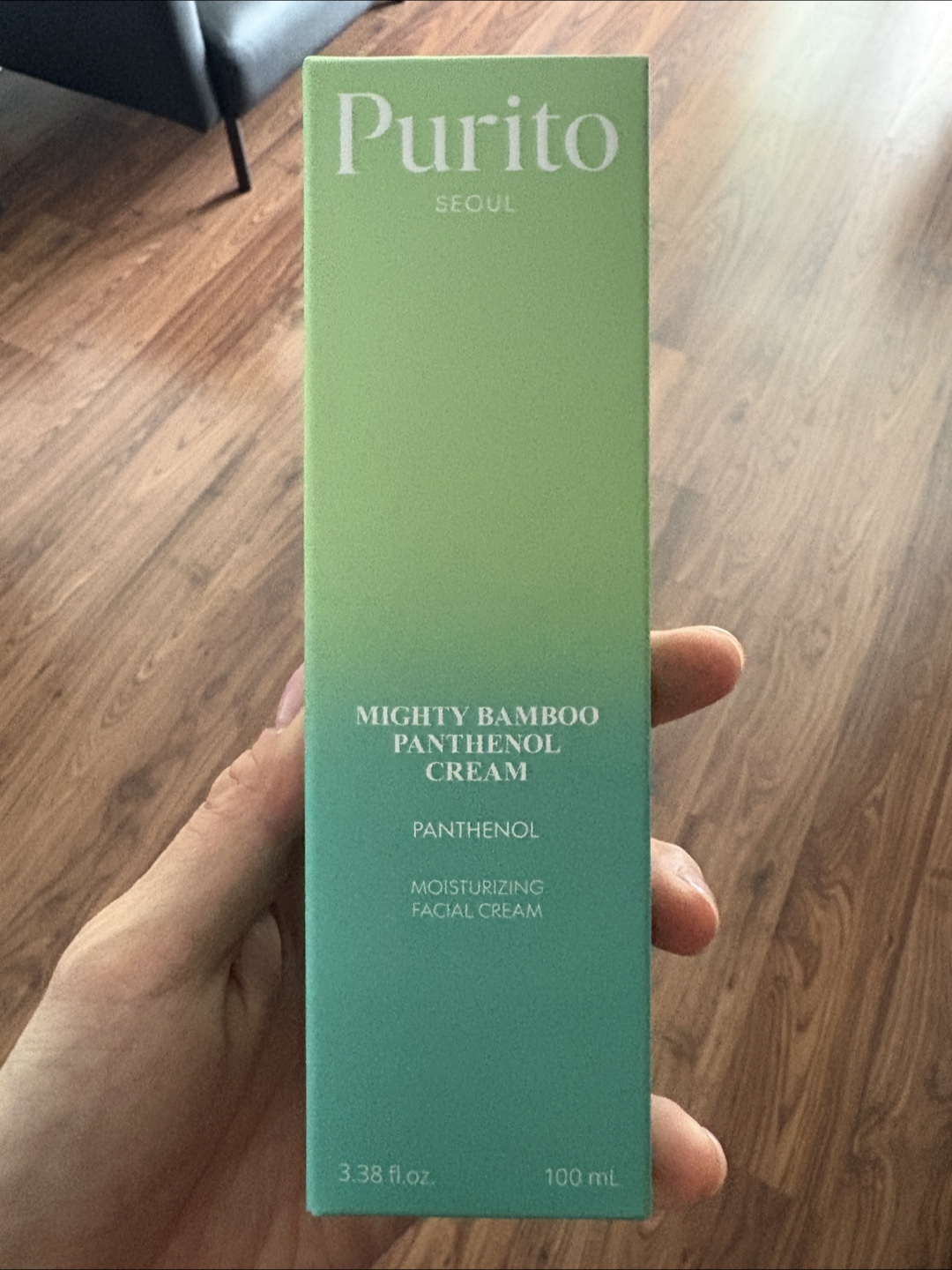 New Purito Mighty Bamboo Panthenol Cream
