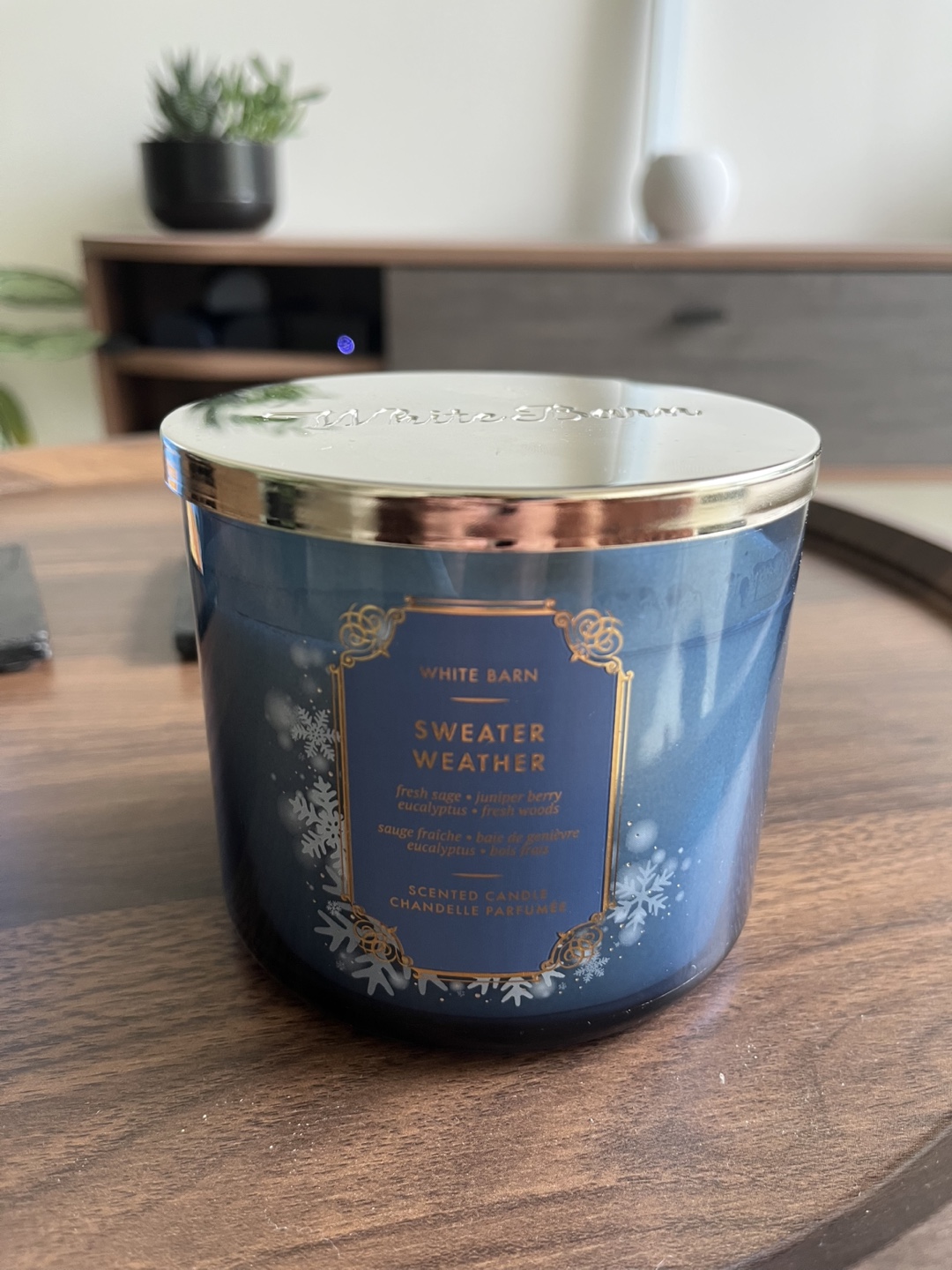 White Barn Sweater Weather Scented Candle