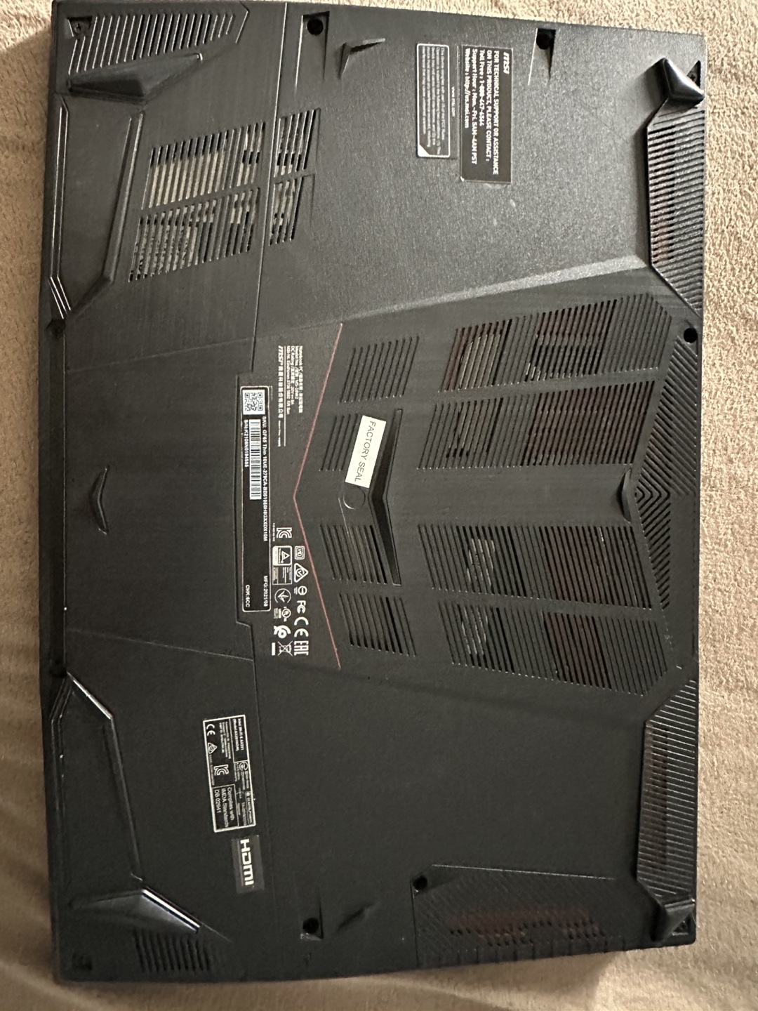 MSI GF65 Thin 10UE Gaming Laptop - photo 2