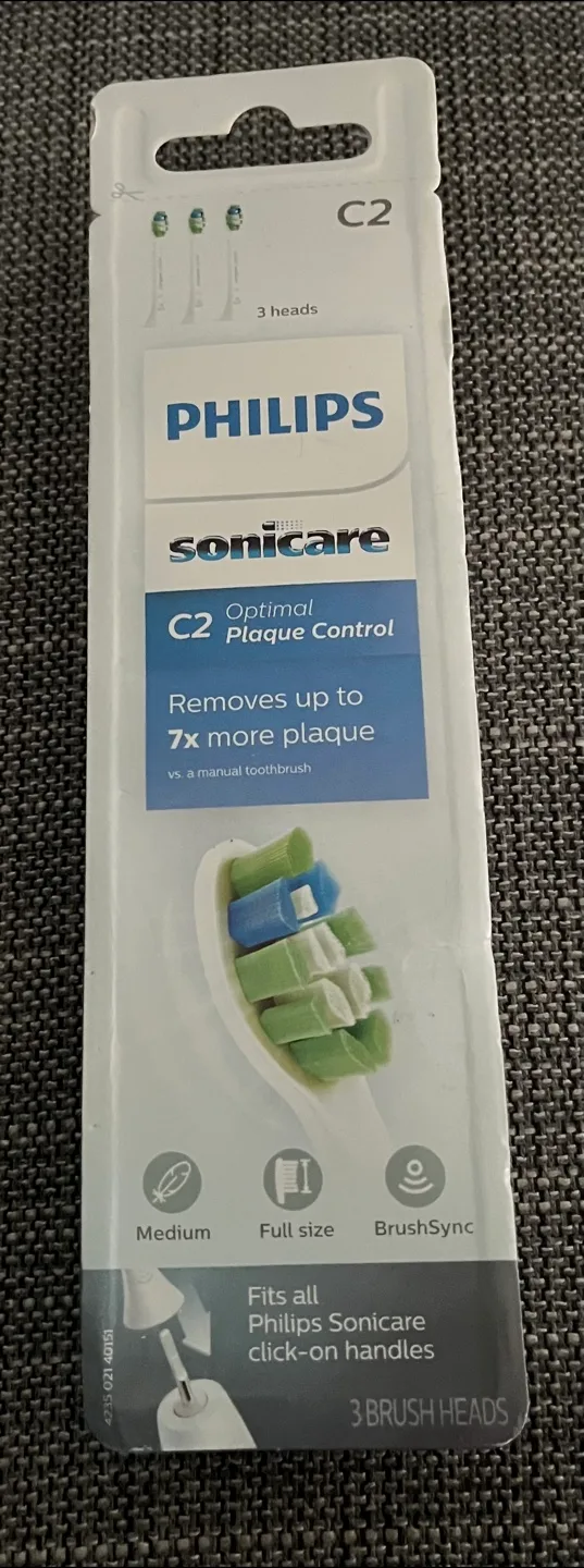 New Philips Sonicare C2 Optimal Plaque Control 3-Pack thumbnail