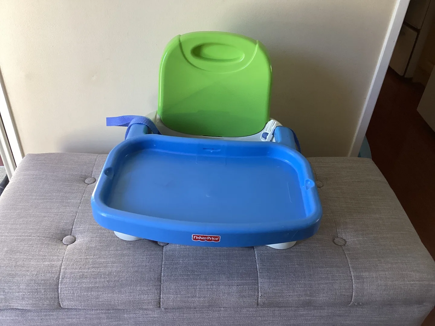 Fisher-Price Sit-Me-Up Floor Seat - Blue & Green image indicator(2)